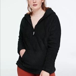 Victorias Secret PINK Teddy Half-Zip Hoodie